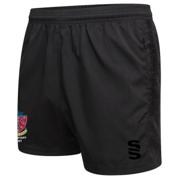 STOCKPORT SCHOOL PE Staff Performance Gym Short : Black