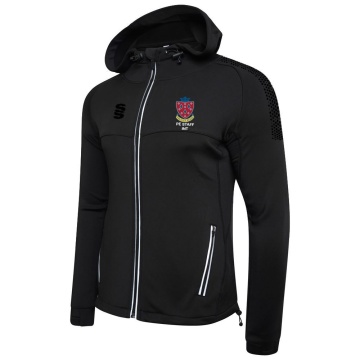 STOCKPORT SCHOOL PE Staff Dual Full Zip Hoody : Black