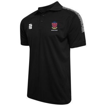 STOCKPORT School GCSE Sport Polo: Black