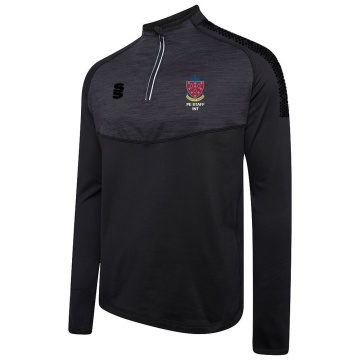 STOCKPORT SCHOOL PE Staff 1/4 Zip Dual Performance Top