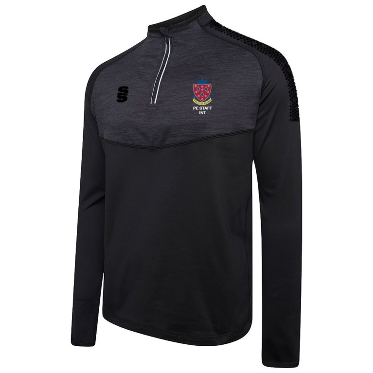 STOCKPORT SCHOOL PE Staff 1/4 Zip Dual Performance Top
